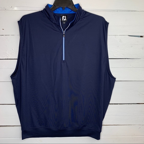 FootJoy Jackets & Coats | Footjoy 4 Zip Pullover Windbreaker Vest Xxlarge | Poshmark